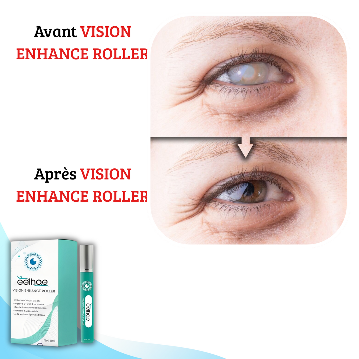 VISION ROLLER : La clarté à Vos Yeux Pour Toutes Maladies Des YEUX-Disponible a Kinshasa-Lubumbashi
