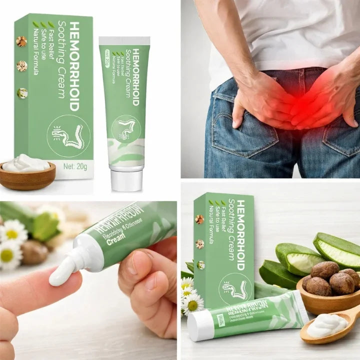 Crème à base de plantes pour hémorroïdes - Livraison a domicile - 30$