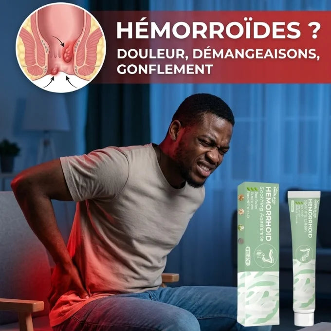 Crème à base de plantes pour hémorroïdes - Livraison a domicile - 30$