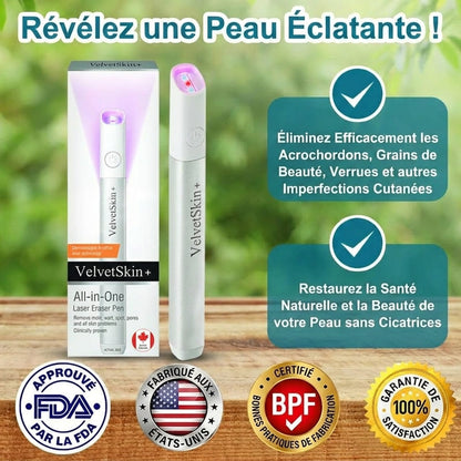 Stylo laser pour l'élimination des grains de beauté et des verrues - 30$