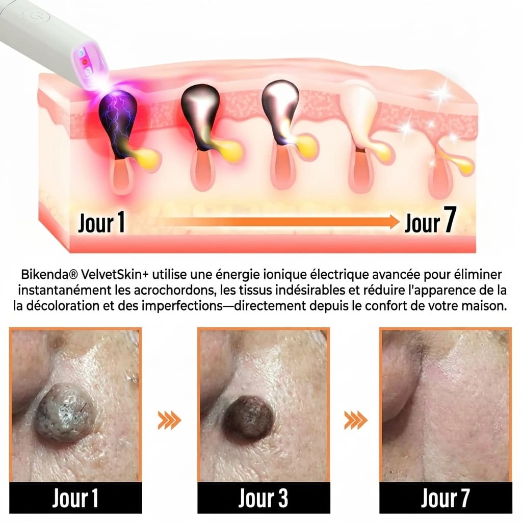 Stylo laser pour l'élimination des grains de beauté et des verrues - 30$