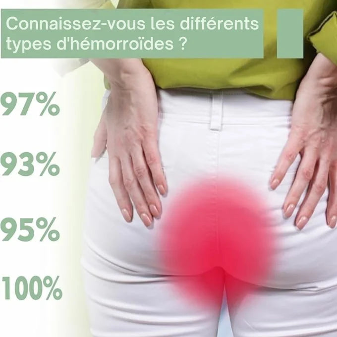 Crème à base de plantes pour hémorroïdes - Livraison a domicile - 30$